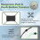 2pcs Fishing Graph Cover Strap Elastic Bungee Securely-Orang 5