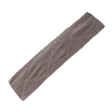 Hairpiece Grip Band Velvet Hair Band Elegant Design for-Beige