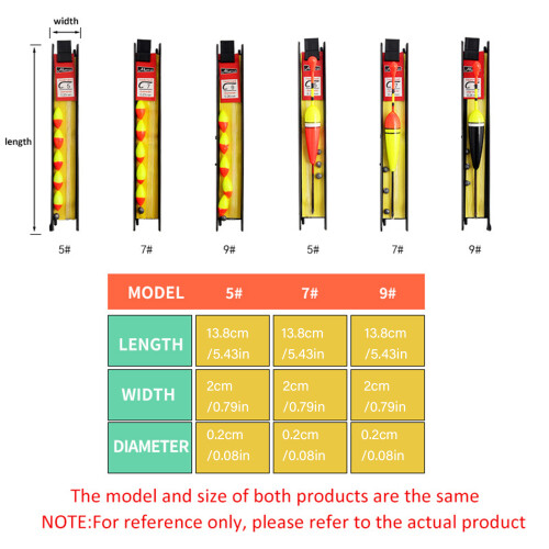 3pcs Indicators Float Fishing Bobbers-Seven Stars Drifting 2