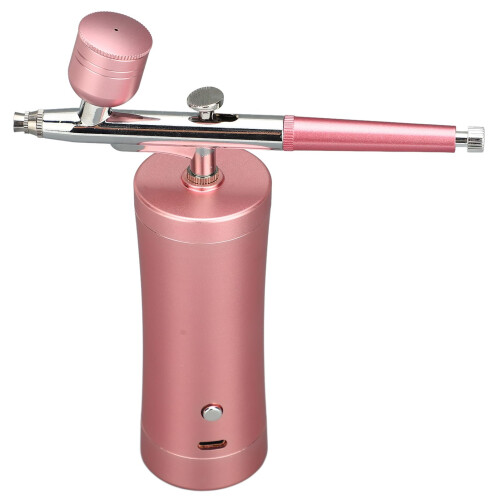 Cordless Airbrush Kit for Nails and Crafts, Rechargeable with Precise Spray Control for MultiPurpose Use 1