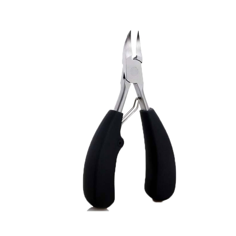 Professional Nail Clippers for Thick Nails, Ingrown Toenail Nippers with Cuticle Trimmer