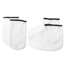 Paraffin Wax Mitts and Booties Set for Heat Retention Therapy and SpaQuality Hand Foot Care