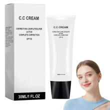 CC Cream for Mature Skin with SPF, SelfAdjusting Coverage, Hydrating and Anti Aging (1PC)