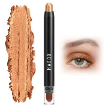 Glitter Eyeshadow Stick with Brush, Long Lasting Waterproof Cream Pencil, Shimmery Eye Brightener 8#