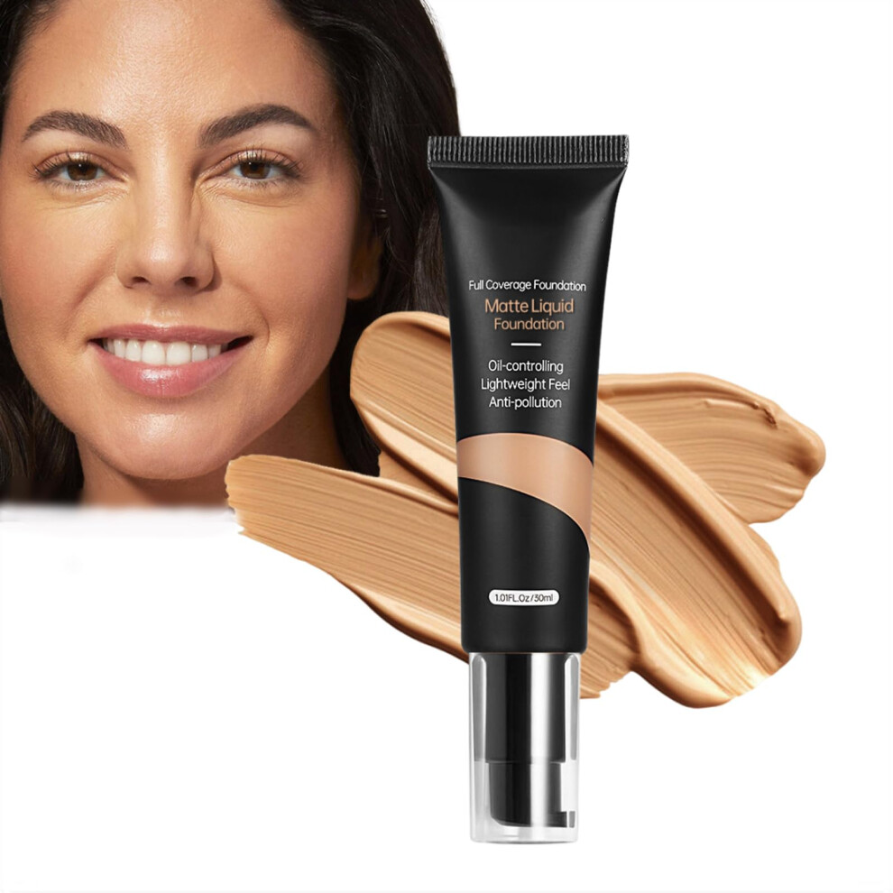Full Coverage Concealer for Mature Skin, Waterproof AntiAge Spot, LongLasting Oil Control, Smooth Blend, Sand 1PC-image-OPC-PQNWC2K-NEW