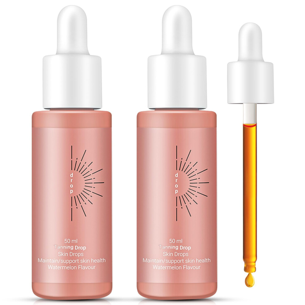 Bronze Self Tanning Drops For Face And Body With Hydrating Glow, Tan, 3.34 Fl Oz