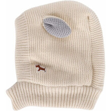 Soothing Sanctuary: Dog Ear Muffs Noise Protection, Exquisite Workmanship Pet Hat for Anxiety Relief and Winter Warmth (Beige)