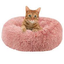 Tearmann cluthar do do chompánach feline, leapacha cait suaimhneacha, laghdaíonn líonadh thar a bheith bog imní agus faoiseann sé pian