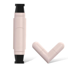 Eyeliner Stamp with Precision Wing, Double Ended Waterproof SmudgeResistant Foldable Heart Design, Black