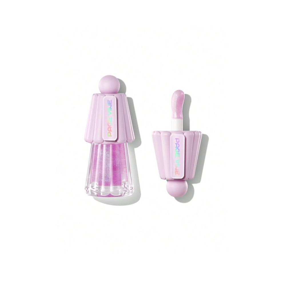 Clear Hydrating Plumping Lip Gloss Oil With Glossy Shine And Deep Lip Hydration For Fuller Lips