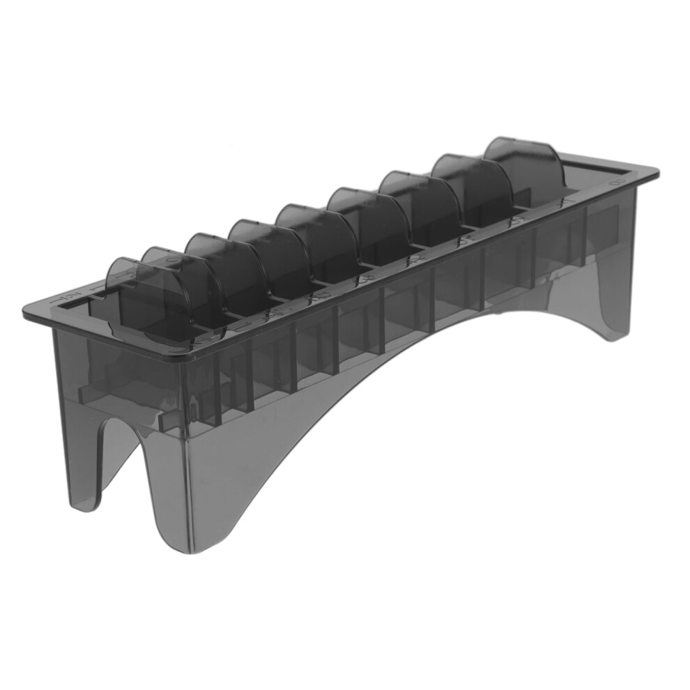Black Hair Clipper Guard Organizer Case With Wall Mount For Barber Clipper Comb Storage And Quick Access