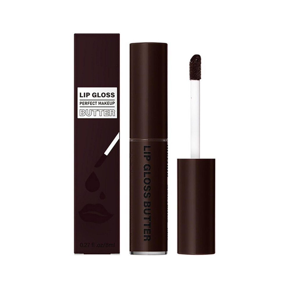 Moisturizing Lip Gloss and Hydrating Lip Oil, Longlasting Color, Mirror Gloss Finish 8ml