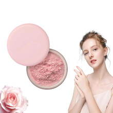 Pink Blurring Setting Powder Waterproof Lightweight for All Skin Tones P#01