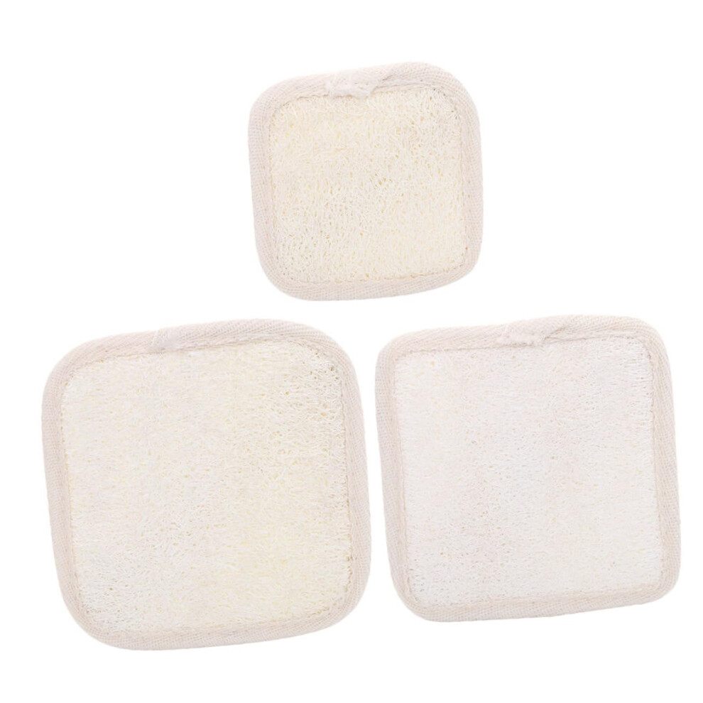 Loofah Back Scrubber and Exfoliating Shower Sponge Set for Gentle Skin Care and Dead Skin Removal