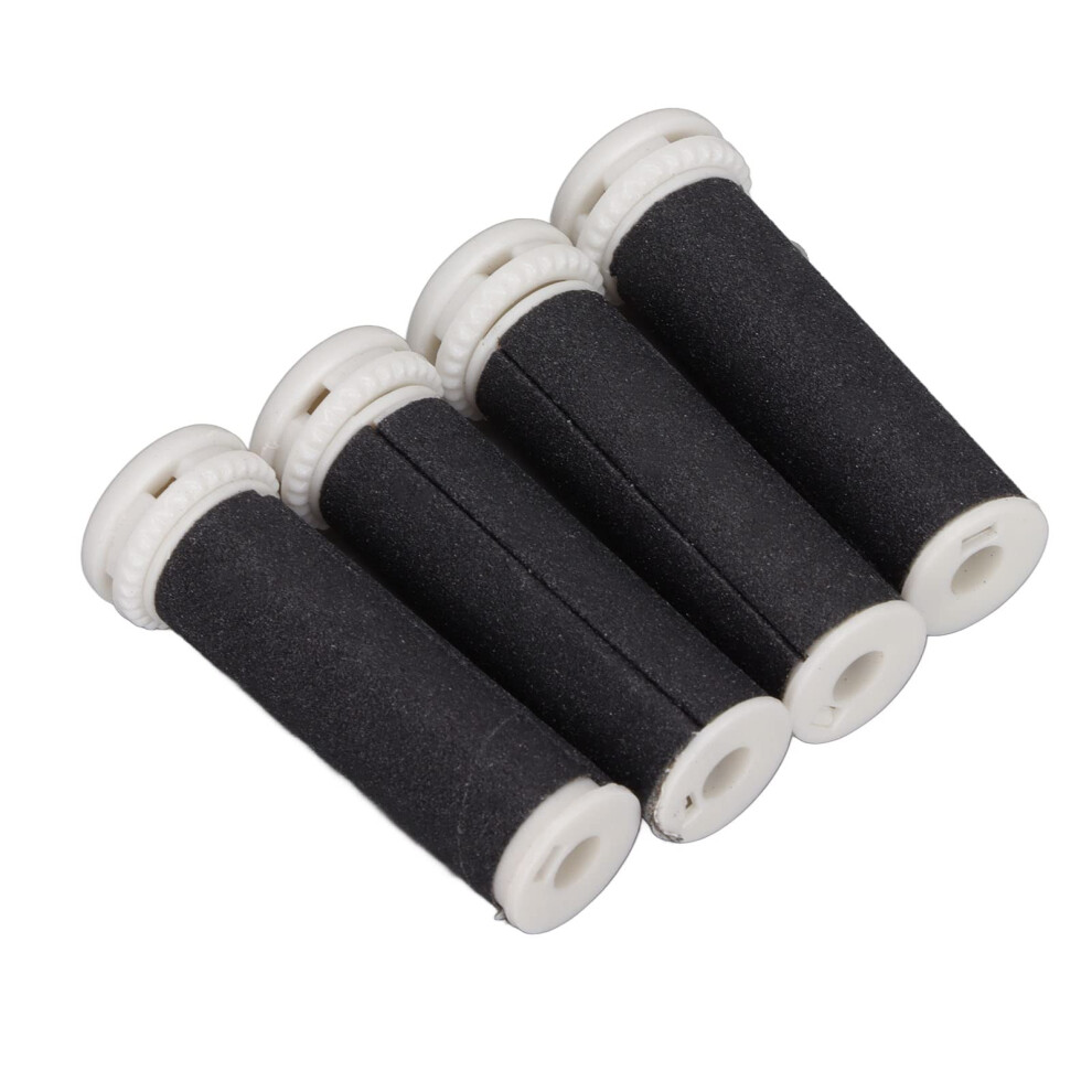 Electric Foot File Replacement Roller Heads 4pcs for Pedicure Callus Remover Dead Skin Care
