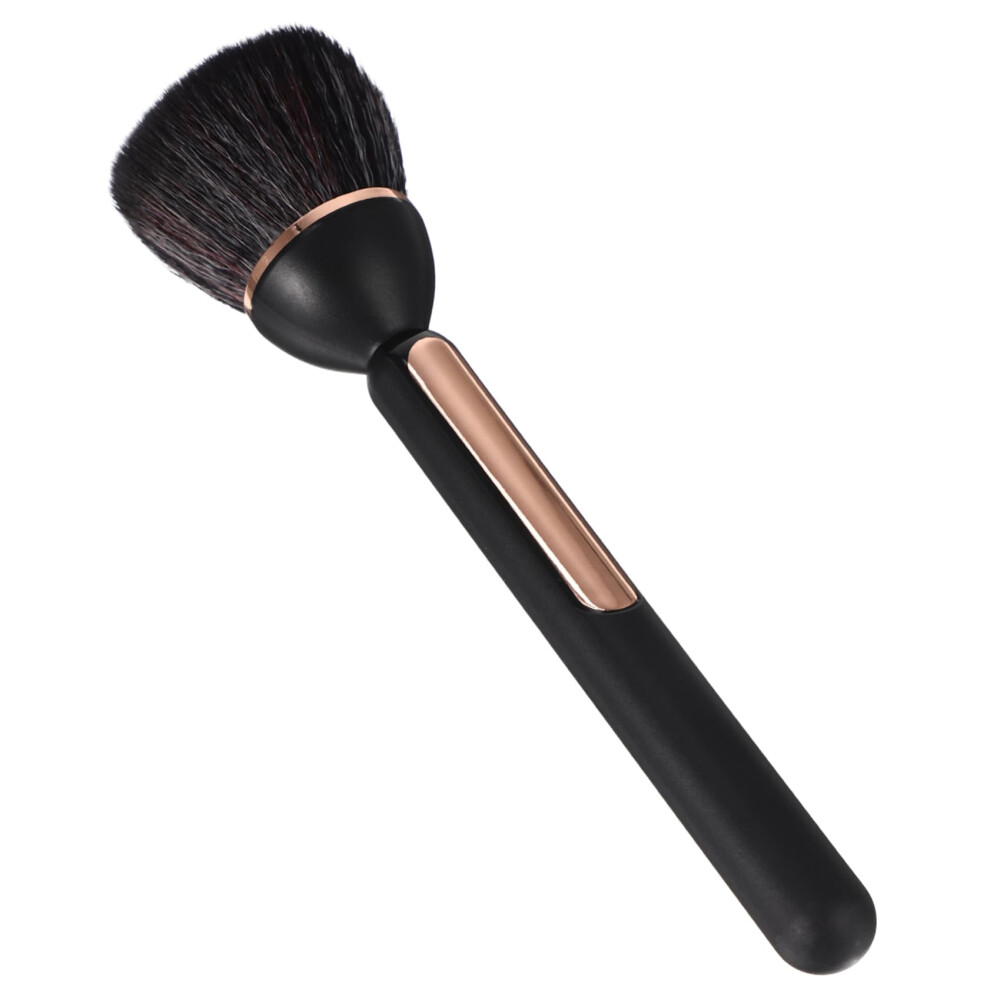 Nail Dust Brush with Comfortable Grip, Compact Powder Makeup Brush for Nail Art and Travel
