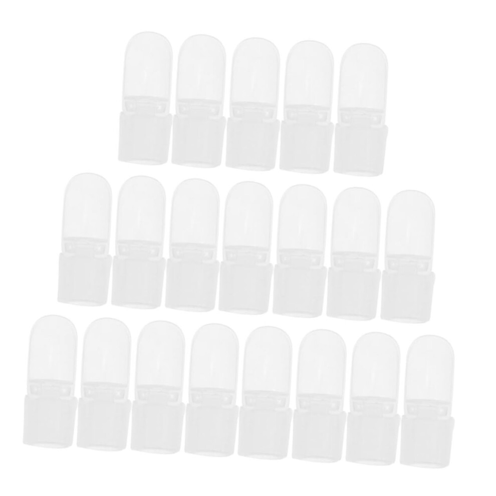 Nail Polish Protector 30pcs UShaped Reusable Manicure Nail Guard Caps for Salon and Home Use