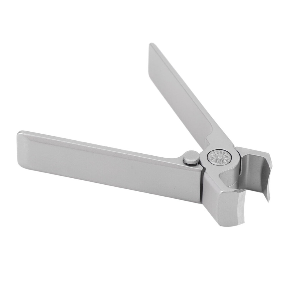 Stainless Steel Nail Clipper with Large Opening and Ergonomic Grip for Thick Toenails