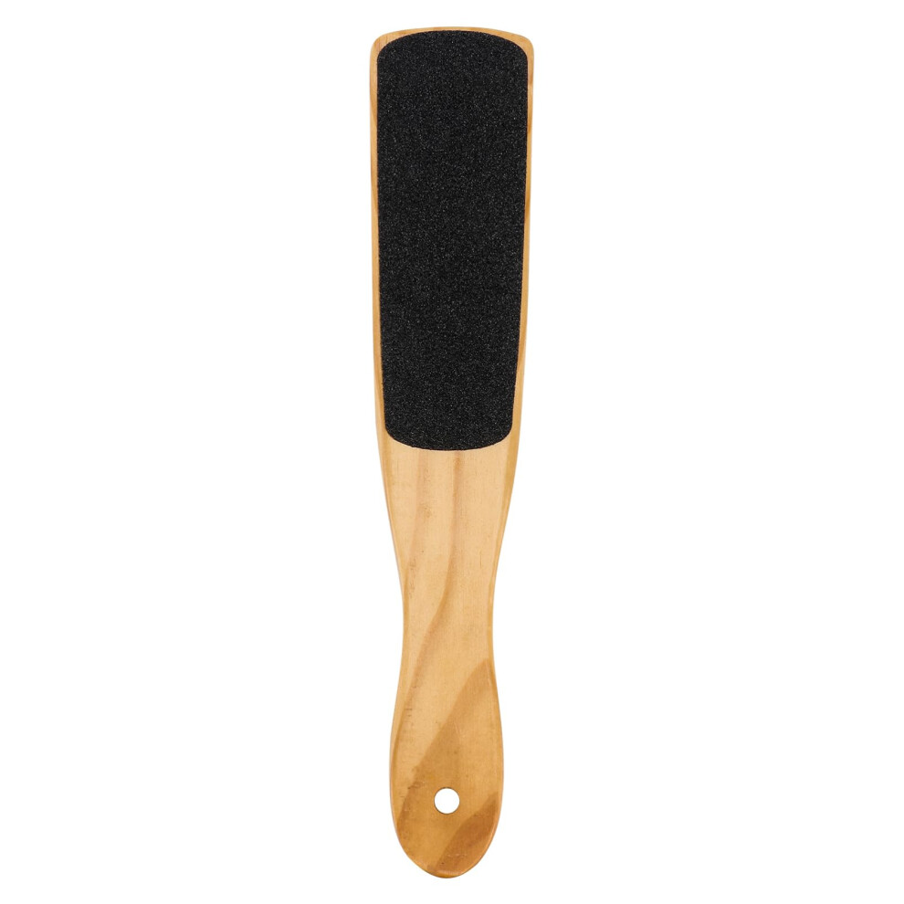 Bamboo Foot File Callus Remover for Dry or Wet Use, Removes Thick Calluses, Easy Grip Handle