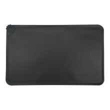 Pet Feeding Mat, Non-Slip Silicone Design Safe For Pets, Waterproof With Raised Edges For Floor Protection (Espresso, 48X30Cm)