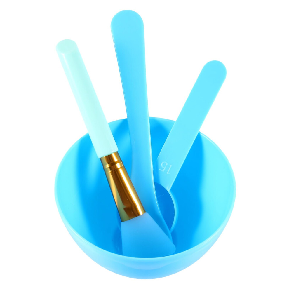 Facial Mask Mixing Bowl Set with Silicone Brush and Spoon for Skincare and Hair Treatments