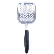 Jumbo Cat Litter Scoop, Non-Stick Metal Ergonomic Handle, Solid Aluminum Alloy Deep Shovel, Comfortable Grip Pooper Lifter for Litter Box, Compatible