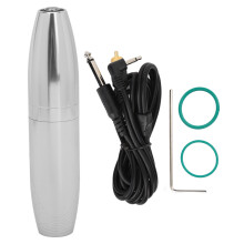 Tattoo Pen Style Machine Oil Based Metal Wheel Set Adjustable Voltage Lightweight Aluminum Alloy Body Ergonomic Design High Speed Performance