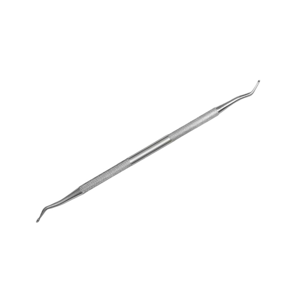 Cuticle Pusher and Remover Stainless Steel DualHead Safe Smooth Edge Nail Cleaner Tool