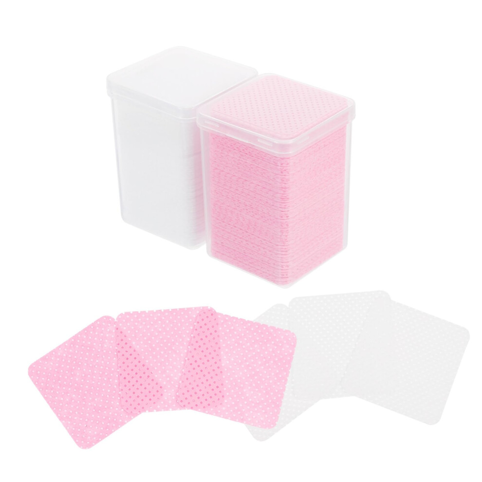 Eyelash Extension Glue Wipes 400 Pack NonComedogenic Pads for Lash Glue Residue Removal