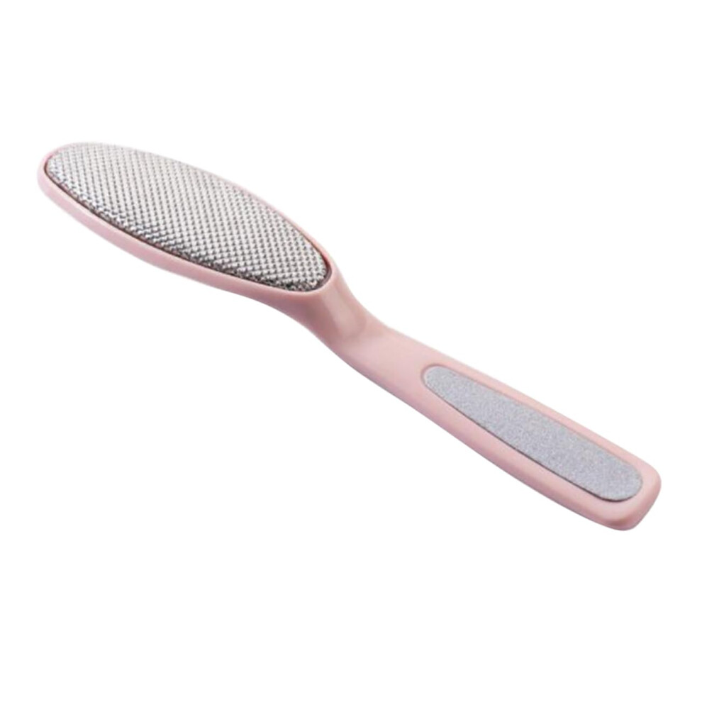 Stainless Steel Foot File and Callus Remover, DualEnd Exfoliation for Dead Skin and Hard Skin