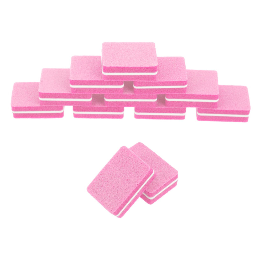 50pcs Nail Buffer Block and File for Smooth Nail Surface Gel Acrylic Manicure Home Salon Use