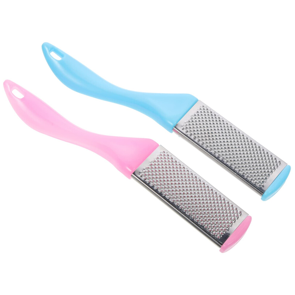 2pcs DoubleSided Foot File Callus Remover for Dead Skin and Hard Cuticle Pedicure