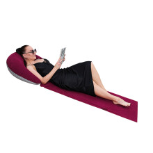 Soft Inflatable Beach Mat Air Bed Travel Mattress for Pools-Red
