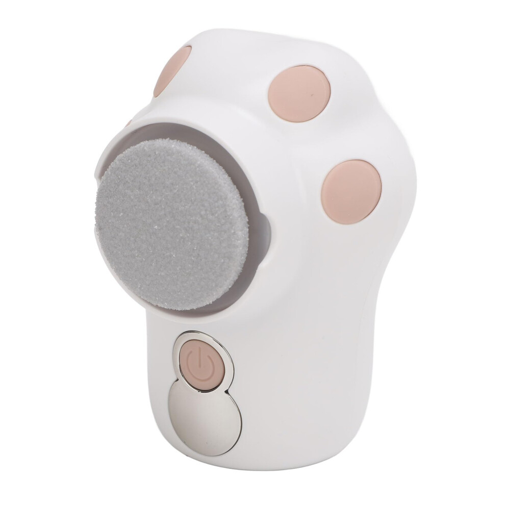 Rechargeable Electric Callus Remover with 360 Rotating Head and Three Grinding Discs for Feet