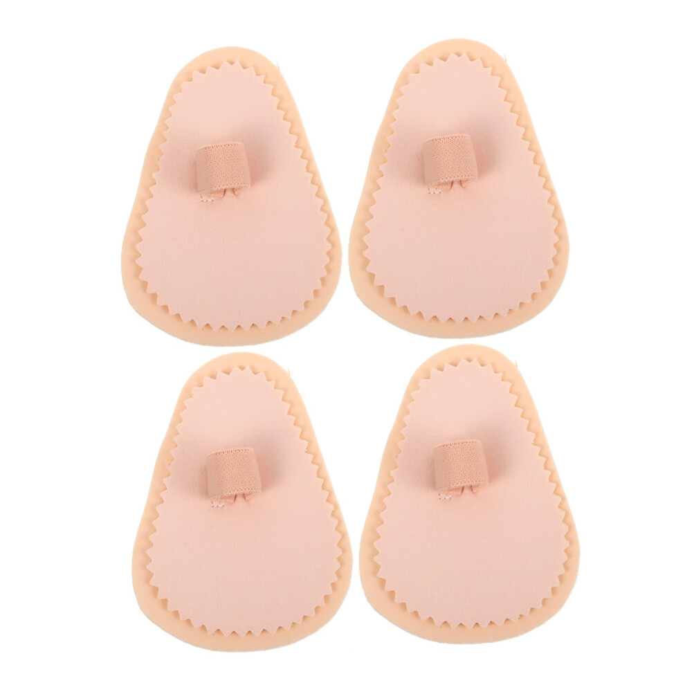 Toe Separators Bunion Corrector 4pcs Adjustable Spacers for Forefoot Relief and Toe Alignment