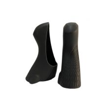 1pair Antiskid Bicycles Handlebars Grip Ergonomic Bike-Black