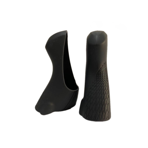 1pair Antiskid Bicycles Handlebars Grip Ergonomic Bike-Black
