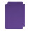 Elegant PU Leather Card Baffles Checkered Adjustable-Purple 1
