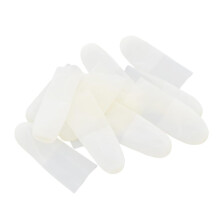 Latex Finger Protector Cots for Electronics , Medical and Nail Art Use, Flexible Stretch Fit