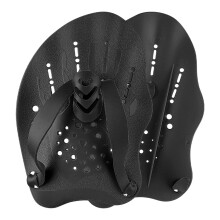2 Lose Anfänger Wassersport Flossen Fingertyp-Schwarz L