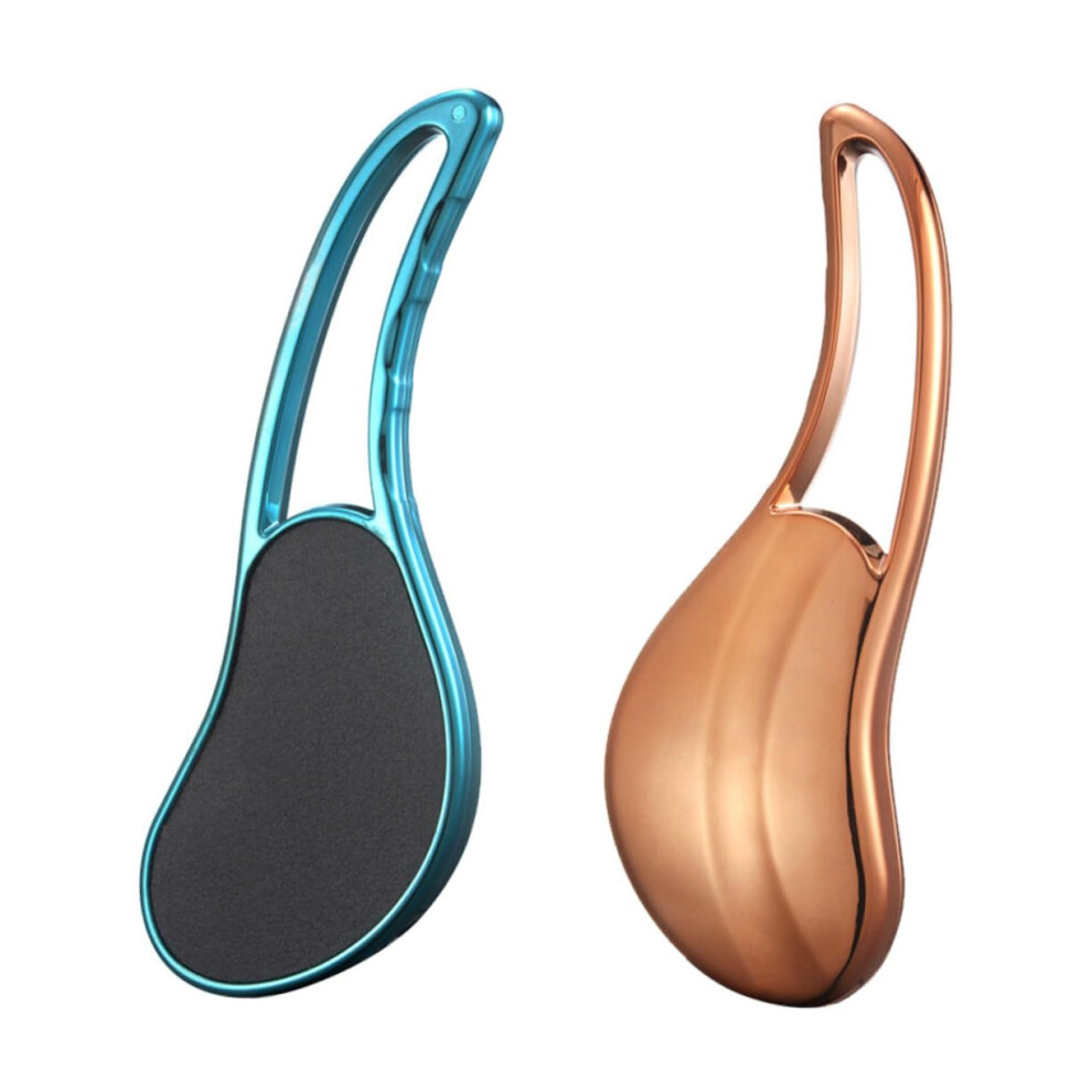 2pcs Foot File Callus Remover with Ergonomic Grip for Smooth Feet at Home