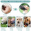 Pet Protector, Breathable Drinkable Mesh Dog Muzzle for Small, Medium, Large Dogs, Anti Biting Barking Chewing, Adjustable Loop for Secure Fit, Soft A 2