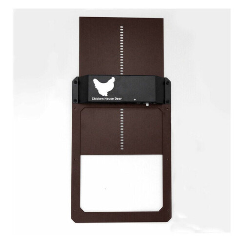 Automated Poultry Entrance For Coops, Smart Chicken Door With Remote Control, Durable Structure Ensures Safe Entry And Exit, Advanced Security Feature