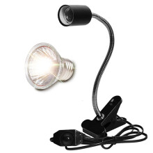 Stație de iluminare pentru reptile, simulează lumina soarelui cu lampă cu halogen cu spectru complet pentru reptile, amfibieni, păsări, pești,