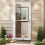 Pet Exit, Screen Door for Pets with Automatic Closure, Manual Locking for Controlled Access, Special Design for Screen Windows or Doors (37 x 42 Cm) 2