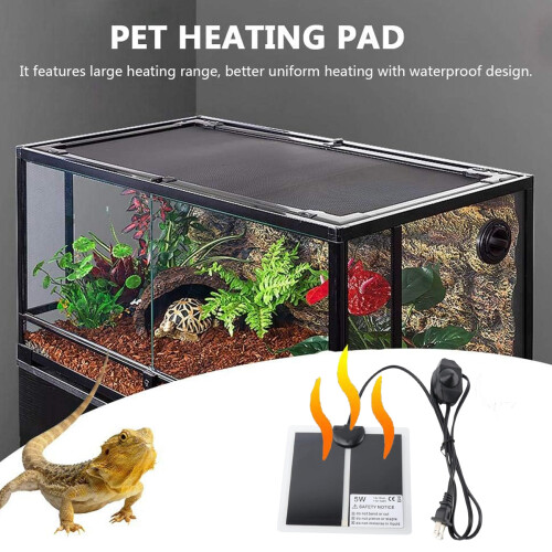 Στρώμα Reptile Comfort, θερμαντικό υπόστρωμα Terrarium με ισορροπημένη θέρμανση για το πιο 2