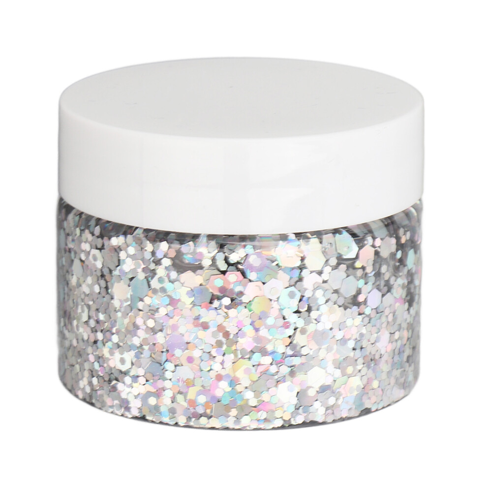 Holographic Body Glitter Waterproof Liquid Sequins Gel Face And Hair Makeup With Safe Ingredients, Long Lasting Shimmer For Music Festival Halloween