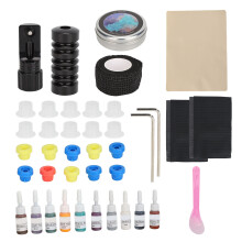 Hygienically Packed Tattoo Needles, Stick And Poke Tattoo Kit With Pure Color Inks For Professional Tattoo, Compatible With Cartridge Needle Handle O