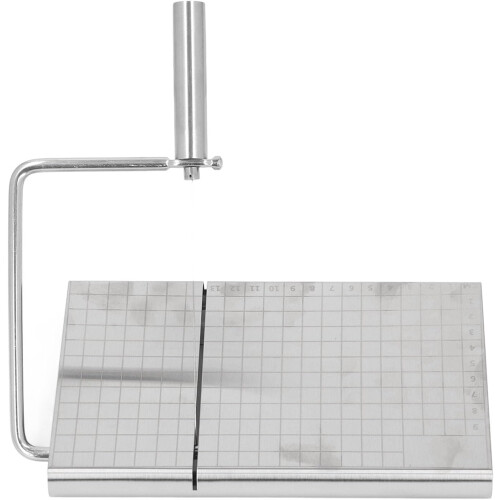 Stainless Steel Cheese Slicer with Board, 5 Replacement Wires, Precise Thickness Control 2