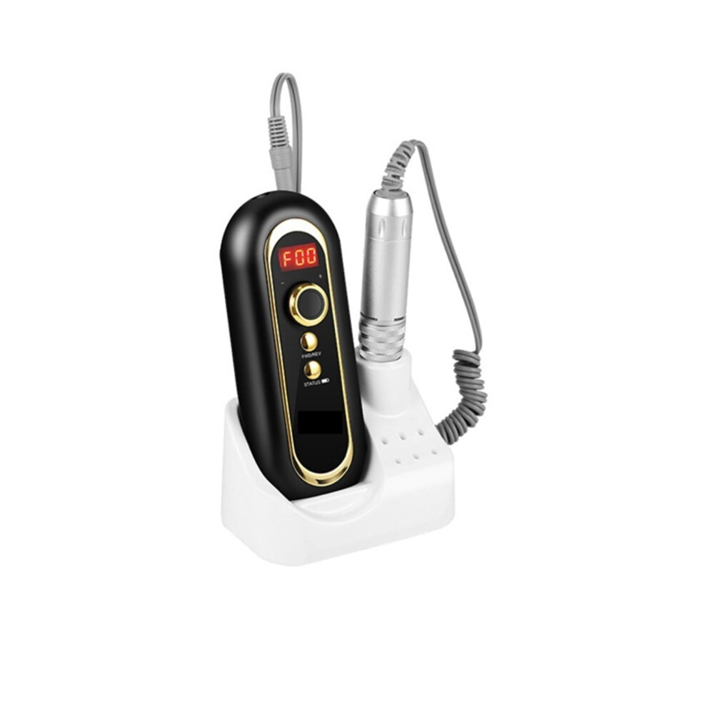 Electric Nail Drill 30000RPM Rechargeable Cordless Nail File for Acrylic Gel Nails Manicure Set